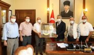 Has-Vak Yönetimi Erzincan Valisi ve Belediye Başkanlarını ziyaret etti